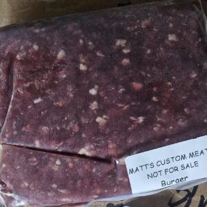 Extra Lean Steakburger Ground Beef 1/8th share: 50# packaged ground beef (August 2025)