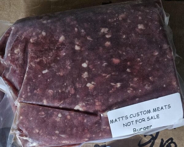 Extra Lean Steakburger Ground Beef 1/8th share: 50# packaged ground beef (August 2025)